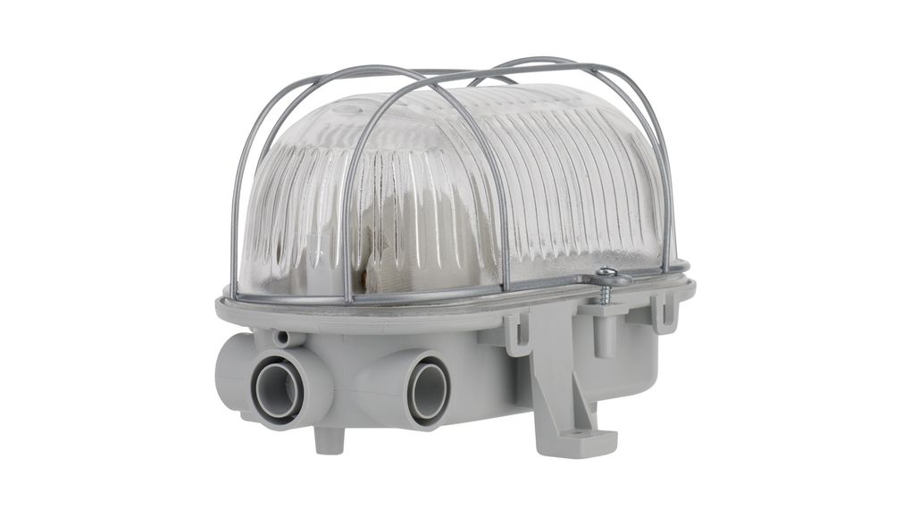 RoBust Bulkhead, 60W, IP44, Grey